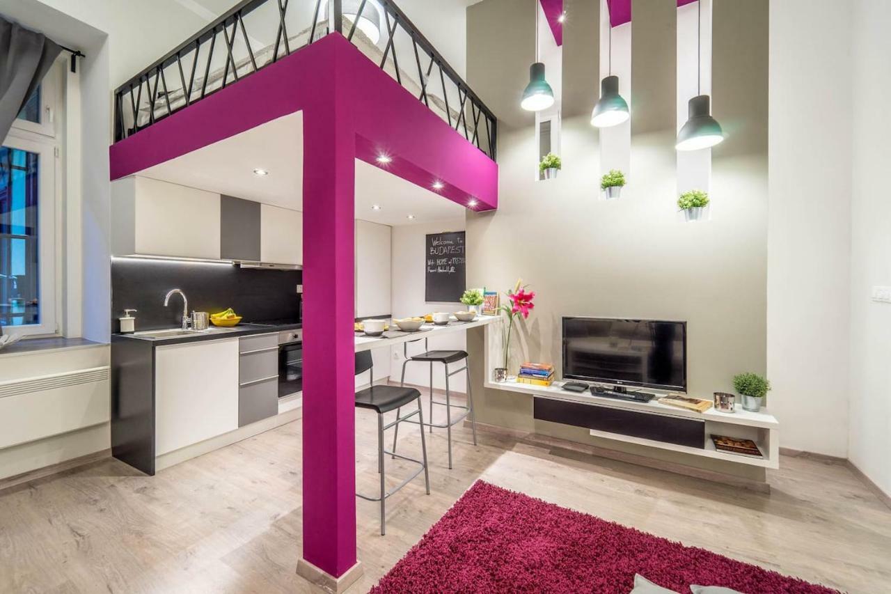 Cozy Downtown Studio Apartment Budapest Exterior foto