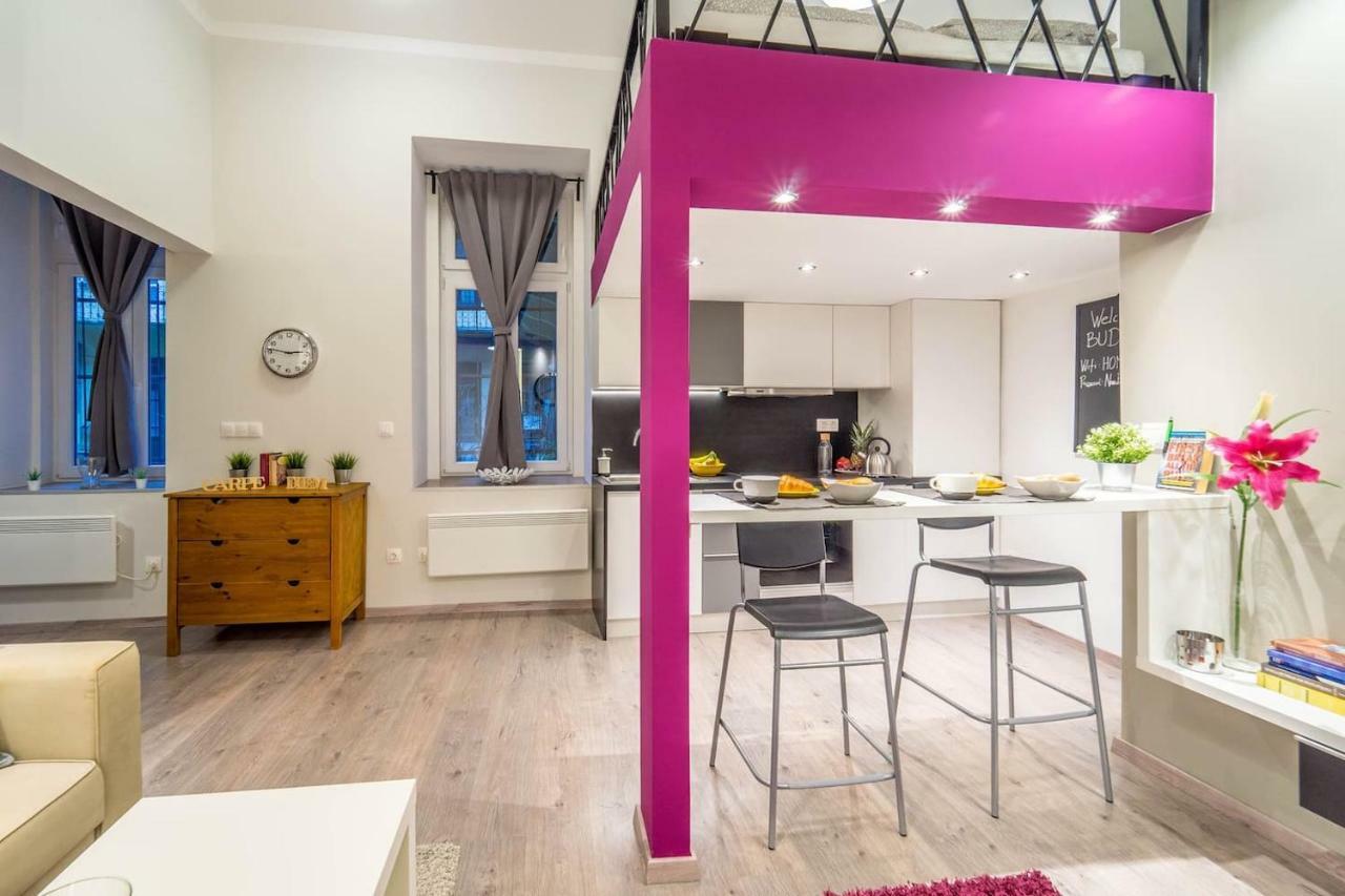 Cozy Downtown Studio Apartment Budapest Exterior foto