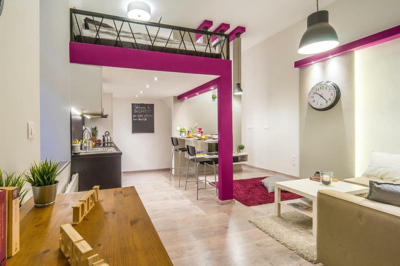 Cozy Downtown Studio Apartment Budapest Exterior foto